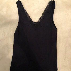 NEVER BEEN WORN: Navy Blue Tank Top